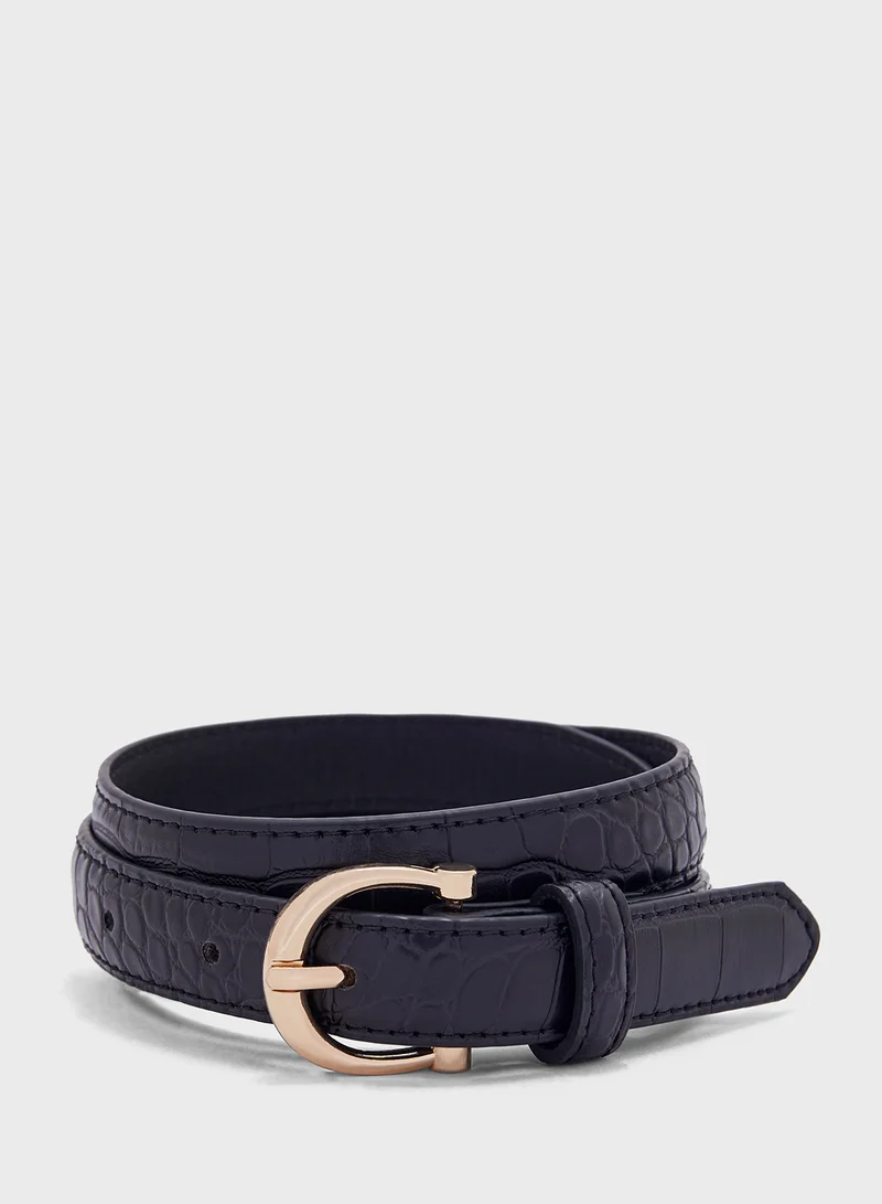 مانجو Crocodile Effect Belt