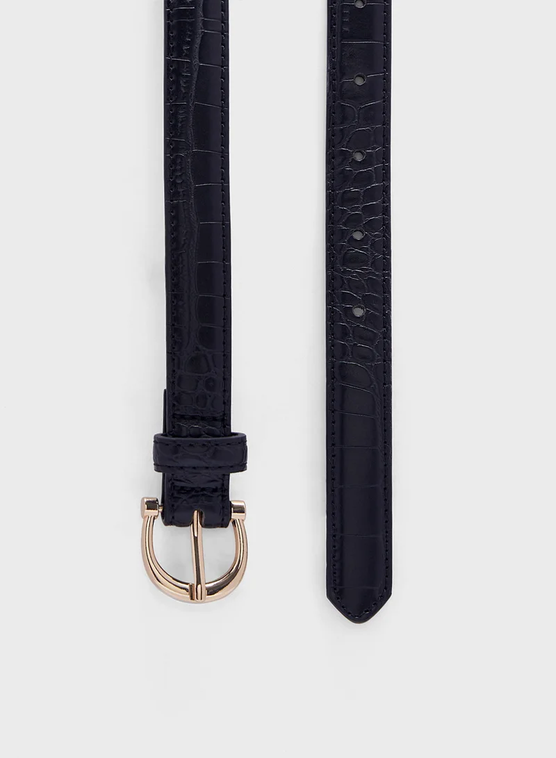 مانجو Crocodile Effect Belt