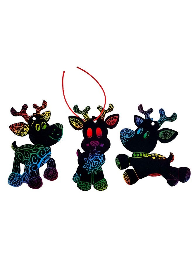 Dondor Magic Color Scratch Art, by Dondor (Reindeer) - Image 1
