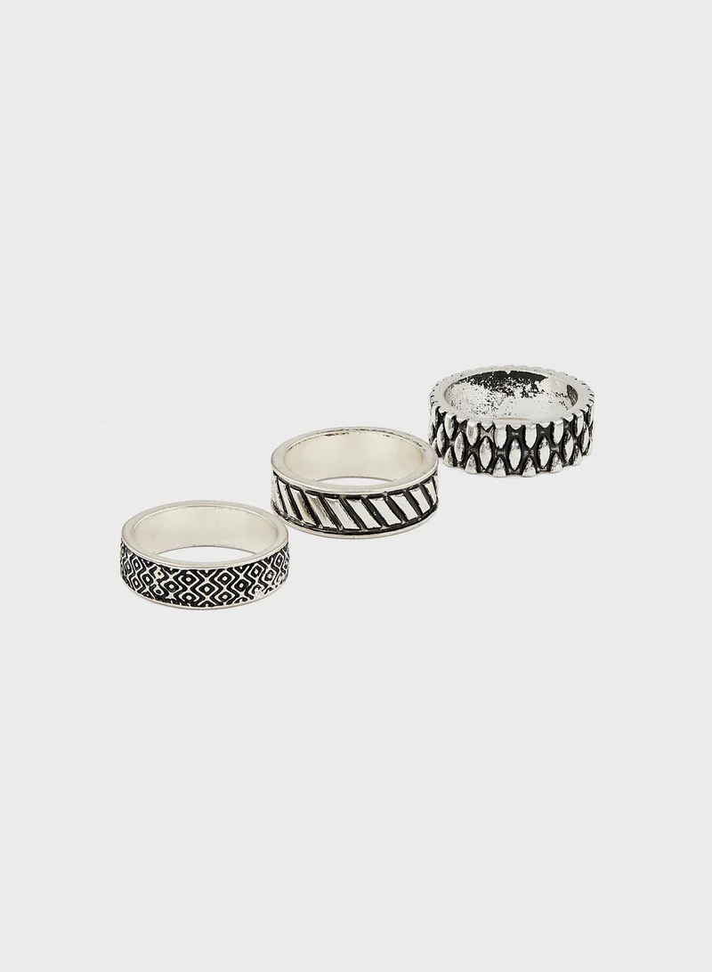 Seventy Five 3 Pack Mix  Ring Set
