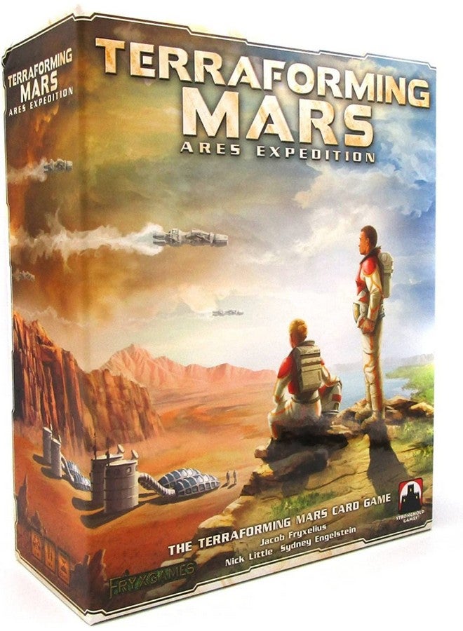 Stronghold Games Terraforming Mars Ares Expedition Card Game Collectors Edition ,1 to 4 players, Orange - Image 1