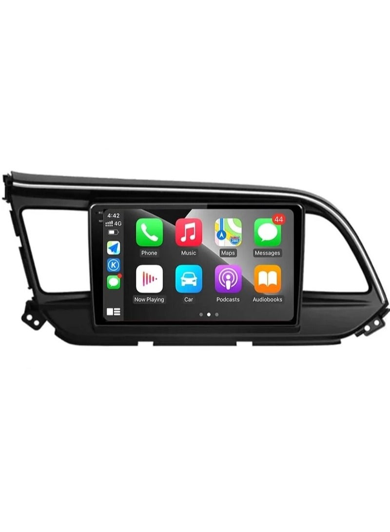 رايموس شاشة Android لهيونداي إلنترا 2016 إلى 2018 4 جيجابايت من ذاكرة الوصول العشوائي تدعم Apple Carplay Android Auto Wireless QLED شاشة تعمل باللمس بطاقة SIM تدعم DSP AHD كاميرا ملاحة غير متصلة بالإنترنت دع - Image 1