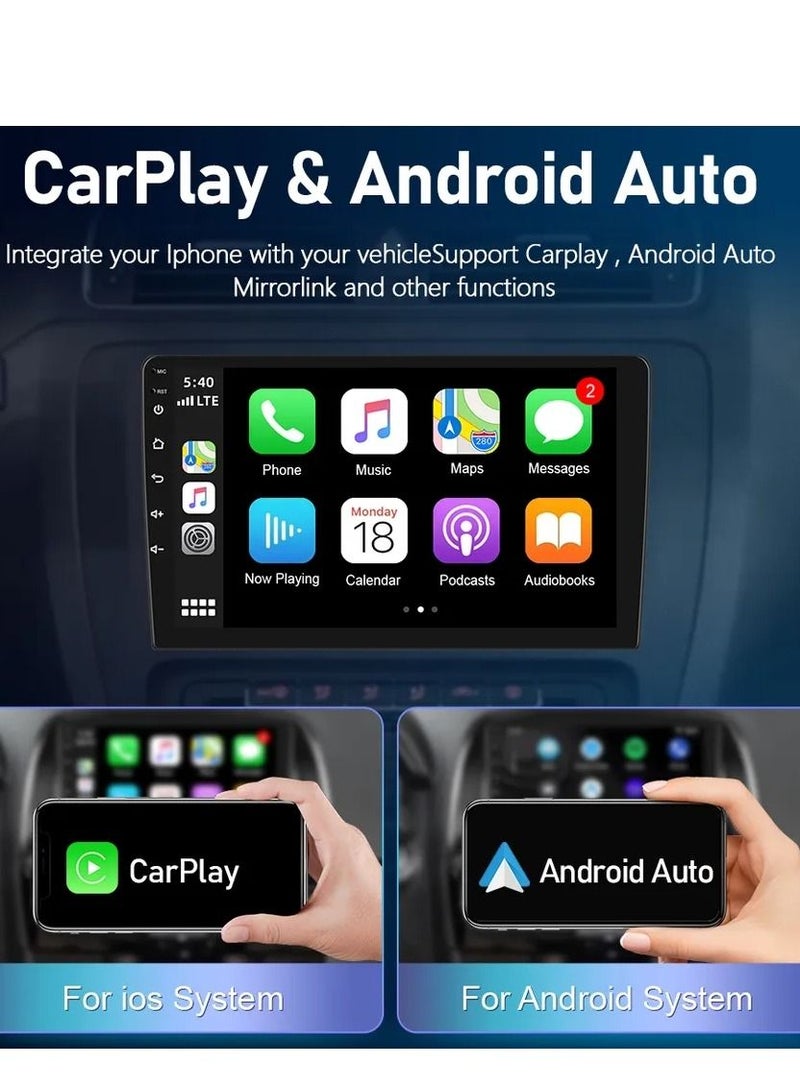 رايموس شاشة Android لهيونداي إلنترا 2016 إلى 2018 4 جيجابايت من ذاكرة الوصول العشوائي تدعم Apple Carplay Android Auto Wireless QLED شاشة تعمل باللمس بطاقة SIM تدعم DSP AHD كاميرا ملاحة غير متصلة بالإنترنت دع - Image 4