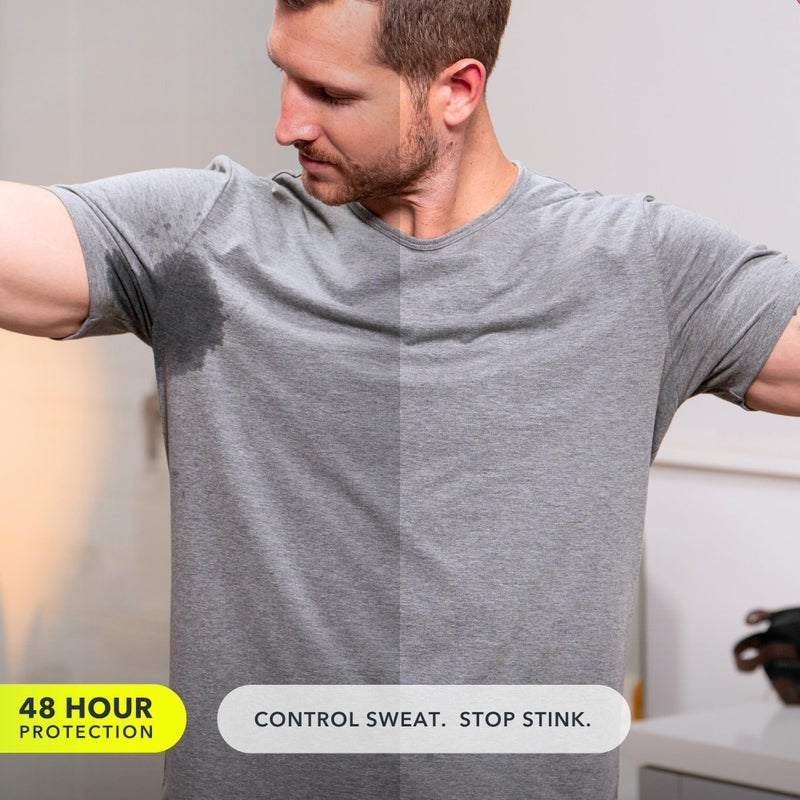 SweatBlock Clinical Strength Deodorant and Antiperspirant for Men and Women Coastal Fresh Scent 2 Pack 48 Hour Protection Against Odor and Excessive Sweat Ideal for Active Lifestyles and Daily Use - Image 3