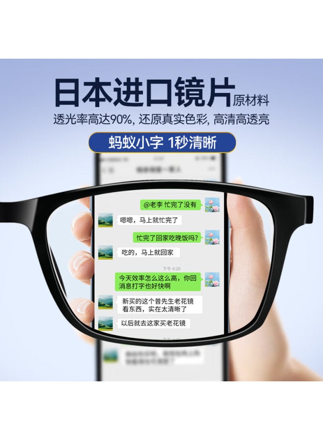 Boundless Infinity Men's Imported High Definition Blue Light Blocking Reading Gl Women +2.50 Magnification - Image 3