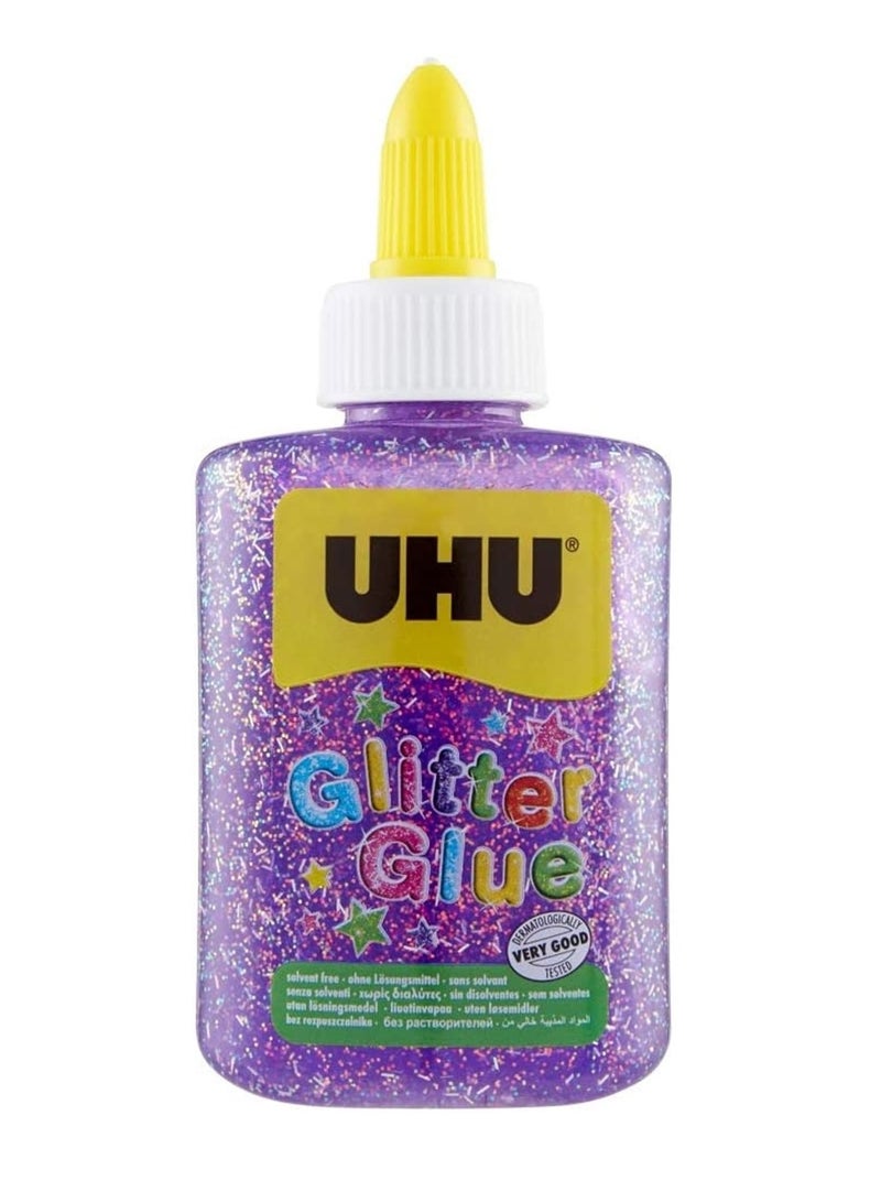 UHU غراء لامع للحرف بلون أرجواني - Image 1