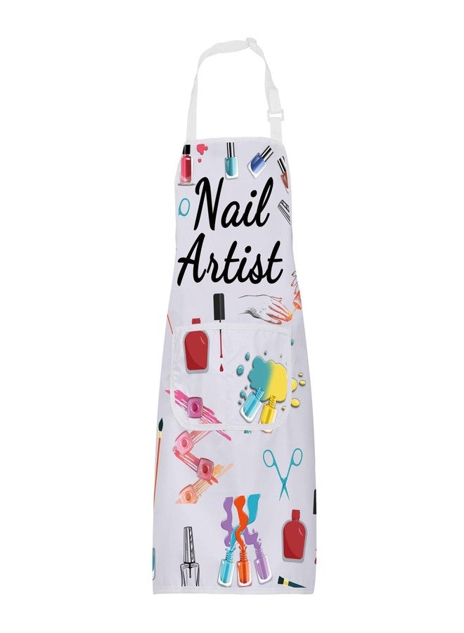 BNQL Nail Artist Apron with Pockets - Apron Gifts for Nail Technician & Manicurist - Image 1