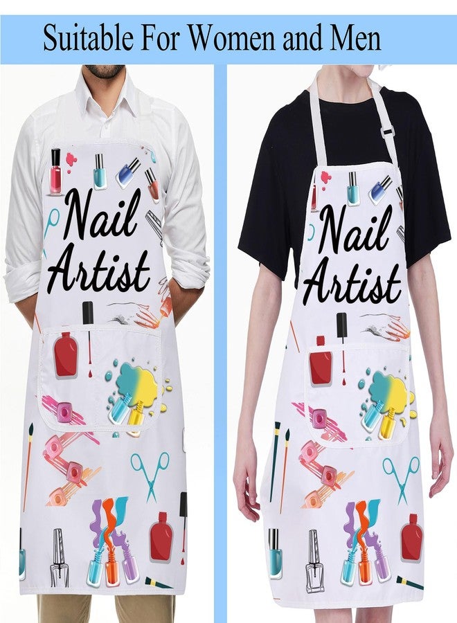 BNQL Nail Artist Apron with Pockets - Apron Gifts for Nail Technician & Manicurist - Image 5