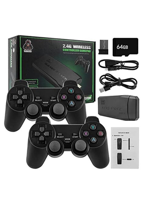 Video Game Stick Lite 4K Wireless Controller Gamepad 2 Controle Retro classic gamepad suitable for PS1/GBA/MD