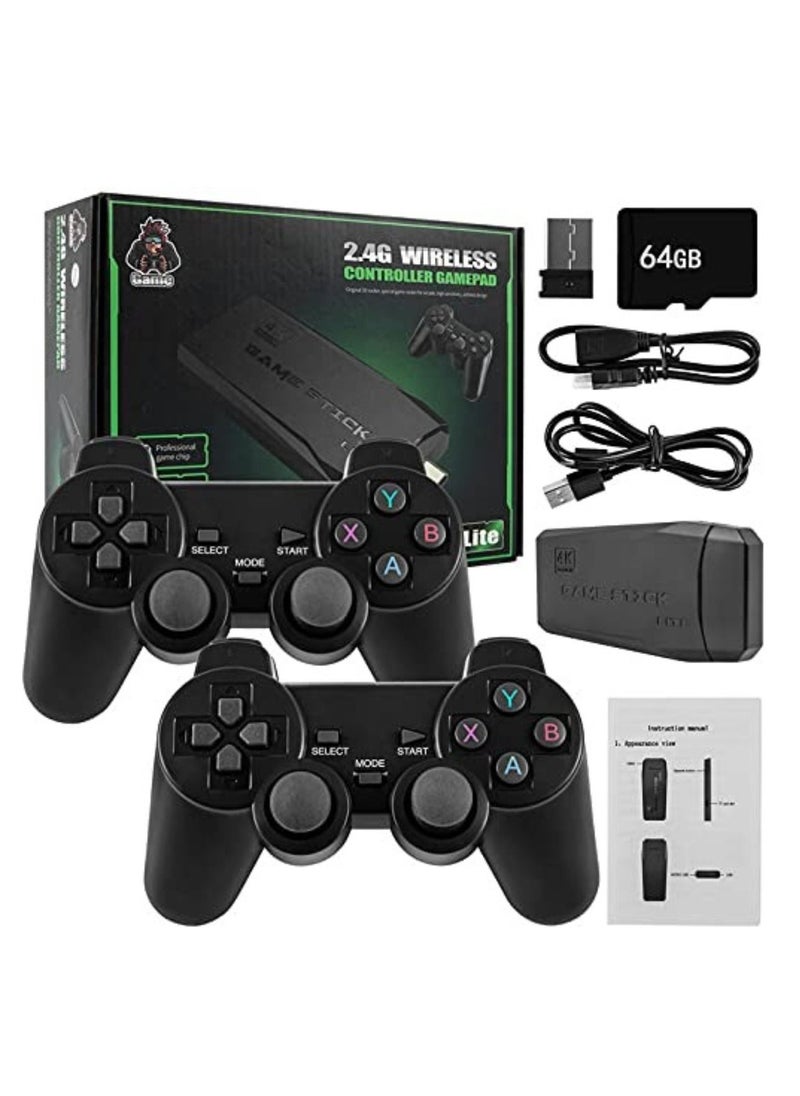Video Game Stick Lite 4K Wireless Controller Gamepad 2 Controle Retro classic gamepad suitable for PS1/GBA/MD