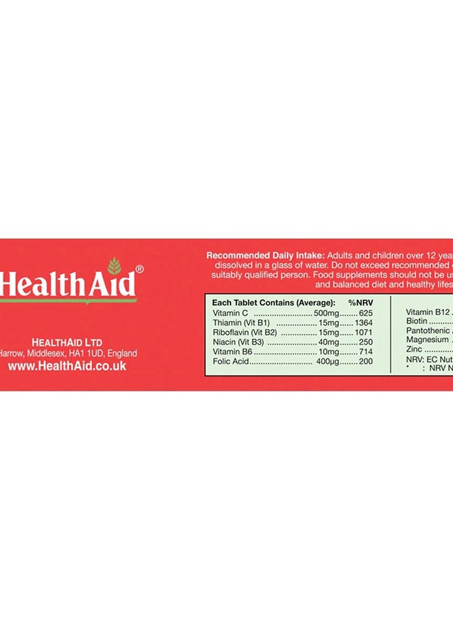 HealthAid B-Vital Effervescent 20 Tablets - Image 2