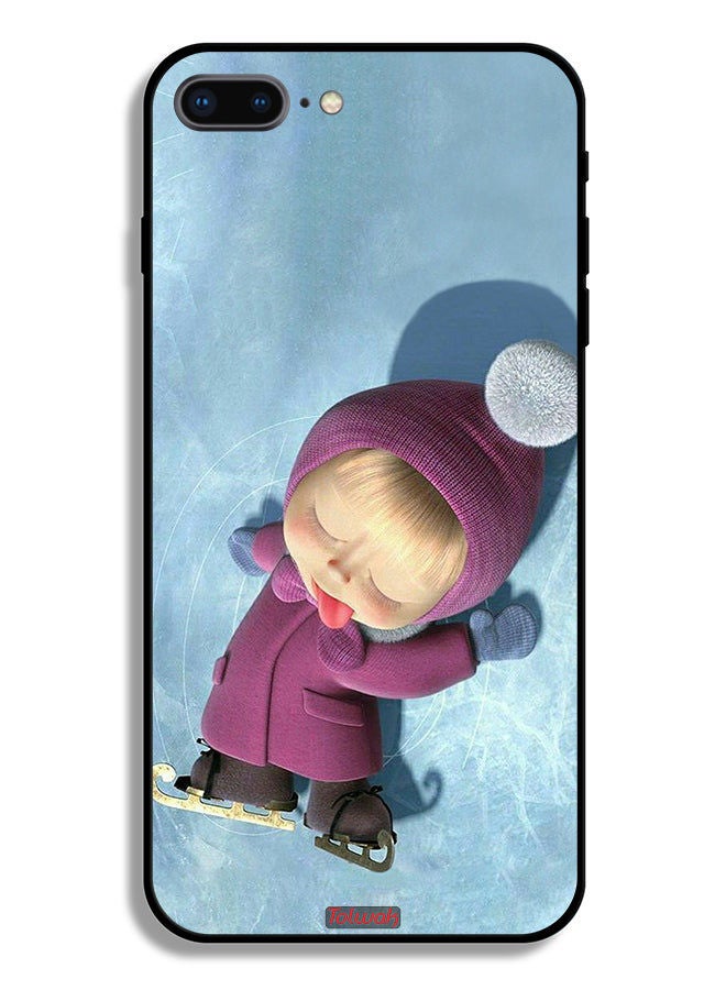 Tolwak Apple iPhone 7 Plus Protective Case Cute Dolly - Image 2