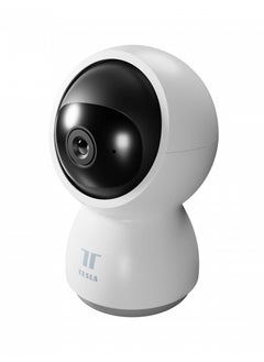 Tesla Smart 360 Degree Security Camera with Automatic Motion Tracking & Two-Way Communication & Tesla Home App - White  - Image 2