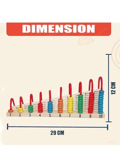 MUMS PLANET Learning Activity Math for Kids, Montessori Sensory Activity Board, Fine Motor Skills Learning Toys for Preschool Toddlers Boys Girls, Kids Montessori Toys and Educational Toys , Gift For Kids  - Image 4