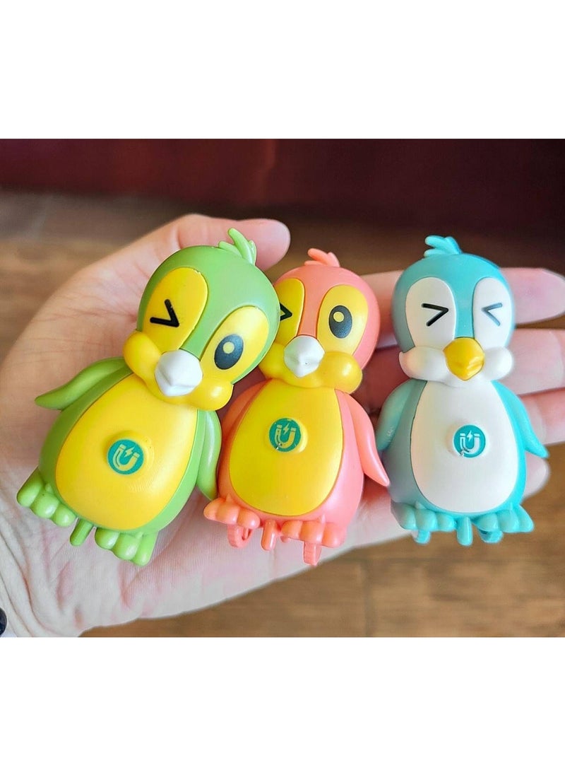 Electric Magnetic Adsorption Link Penguin Family Interaction Toy Sound and Dancing Interactive Kids Toys Birthday Gift Little Kids for Boys Girls  - Image 4