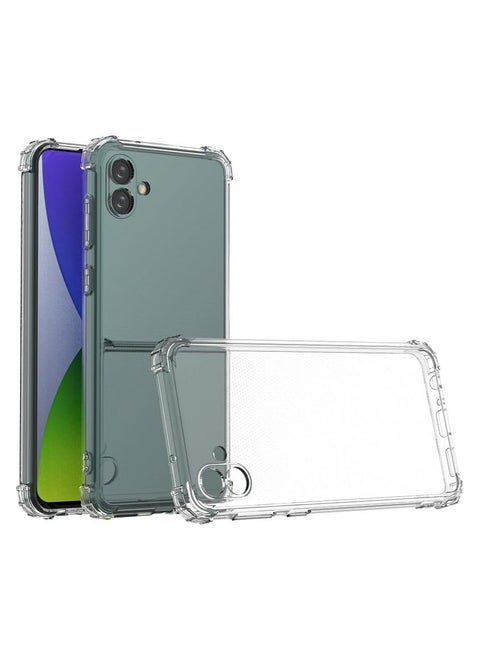 Samsung Galaxy A05 Case, for Samsung A05 Phone Case Clear, Reinforced Corners Scratch Resistant TPU Rubber Soft Silicone Protective Cover for Samsung Galaxy A05 2023 (Crystal Clear)