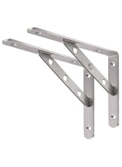 Shelf Brackets 12 inch - 2pcs Stainless Steel Solid Shelf Support, Corner Brace Joint Right Angle L Bracket, Space Saving DIY Bracket - pzsku/Z14F6DDF798597236201AZ/45/_/1727882338/f290667f-cb3c-4c29-87a3-2c2def346140