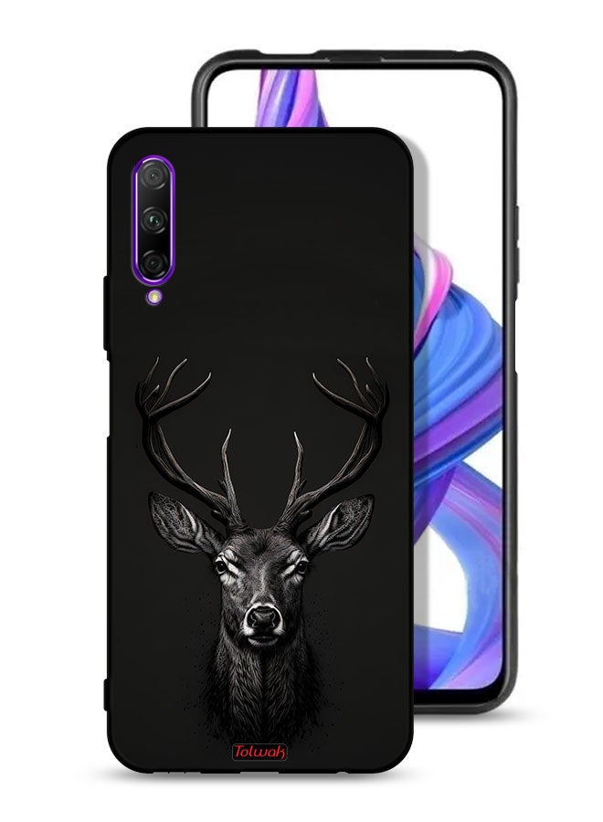 Tolwak Honor 9X Pro Protective Case Cover Deer Digital Art - Image 1