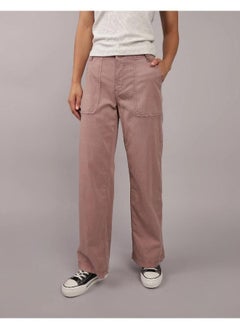 American Eagle Dreamy Drape High-Waisted Baggy Wide-Leg Pants  - Image 1
