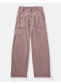 American Eagle Dreamy Drape High-Waisted Baggy Wide-Leg Pants  - Image 3