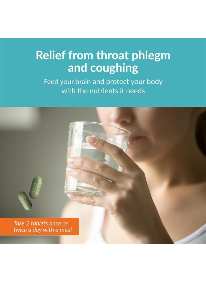 Sane - MD Vitaae - Throat Phlegm and Coughing Support - Citicoline - Brain Supplements for Memory and Focus - Nootropic Supplements for Brain Health - Image 1
