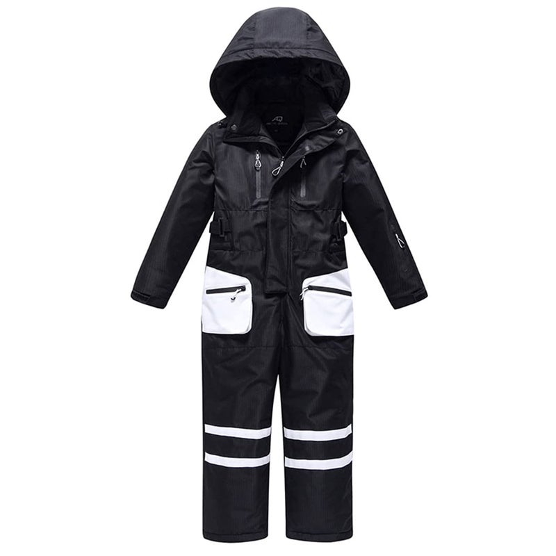 HOTIAN Boys/Girls One Piece Ski Suits Overalls Jumpsuit Windproof Waterproof Snowboarding Snow Suit for Kids Winter Outdoor - Image 5
