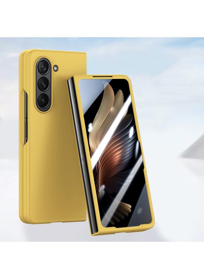 إيروريكس جراب لهاتف Samsung Galaxy Z Fold6 مزود بحقن الوقود وملمس جلد الكمبيوتر المدمج - Image 1