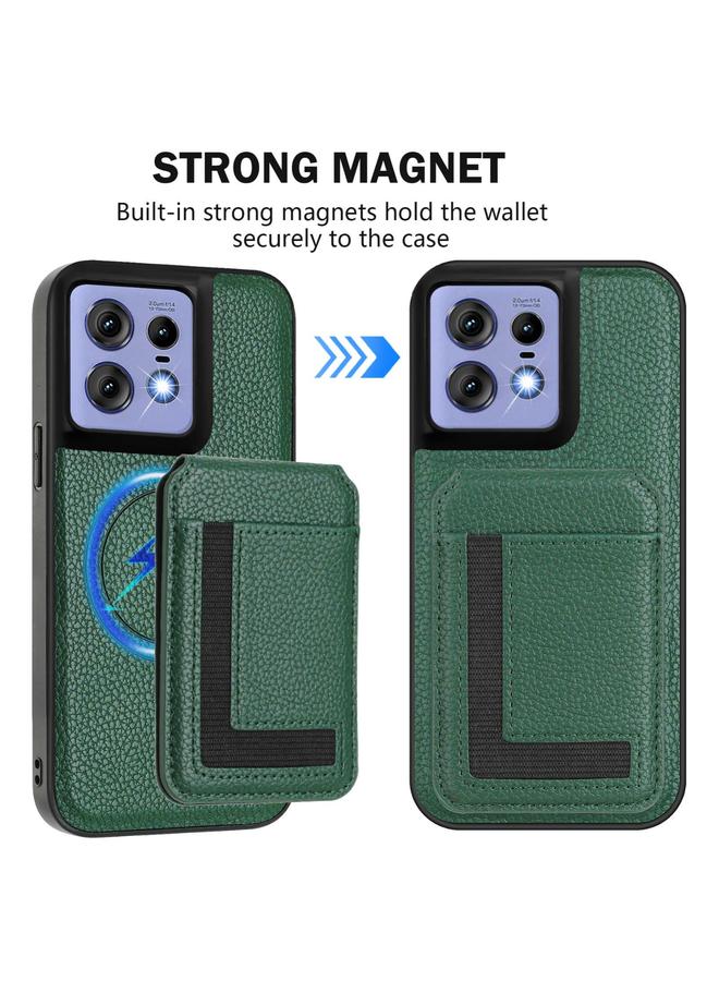 S-TOP Case For Motorola Edge 50 Pro CX01 Detachable Magsafe Magnetic Card Bag Phone Case - Image 2