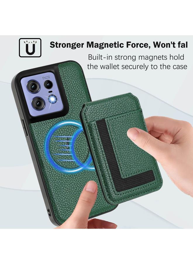 S-TOP Case For Motorola Edge 50 Pro CX01 Detachable Magsafe Magnetic Card Bag Phone Case - Image 5