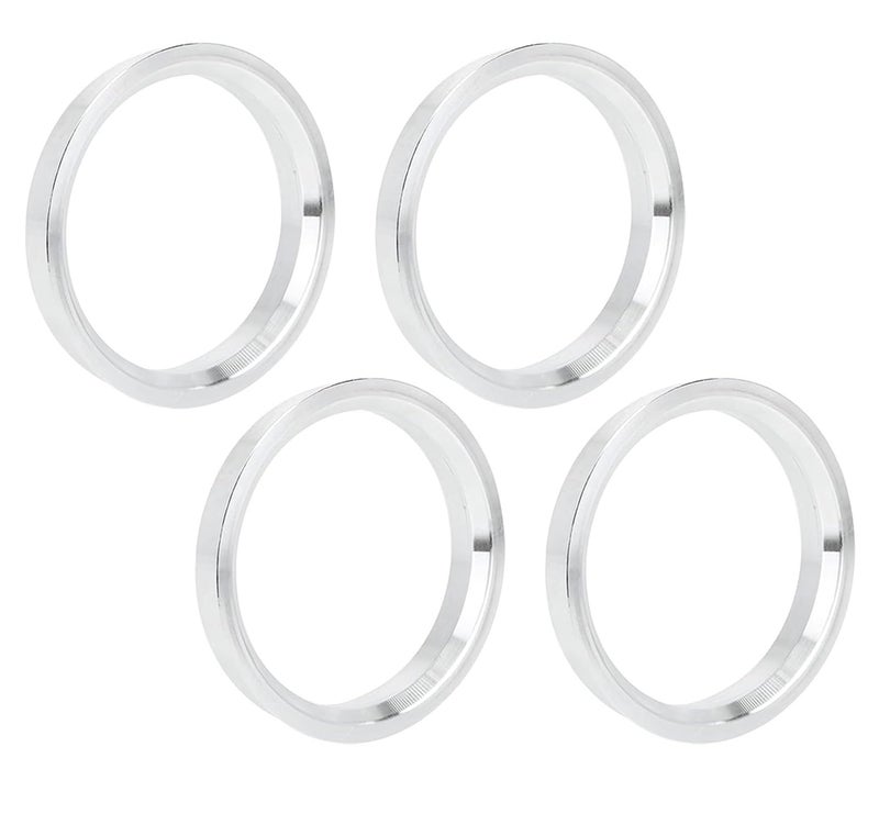 MACHSWON 4pcs 73.1 to 56.1 mm Aluminium Alloy Car Hub Centric Rings Wheel Bore Spacer - Image 1