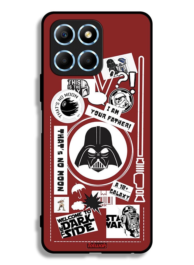 Tolwak Honor X6 Protective Case Cover Welcome To The Dark Side Sticker - Image 2