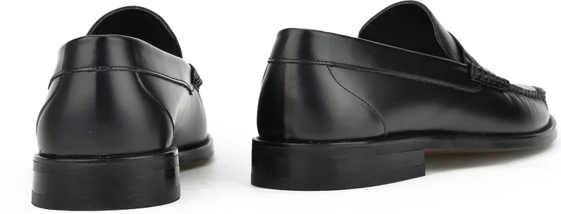 زيا , Men's Genuine Leather Classic Shoes 1331028Z2017 Black