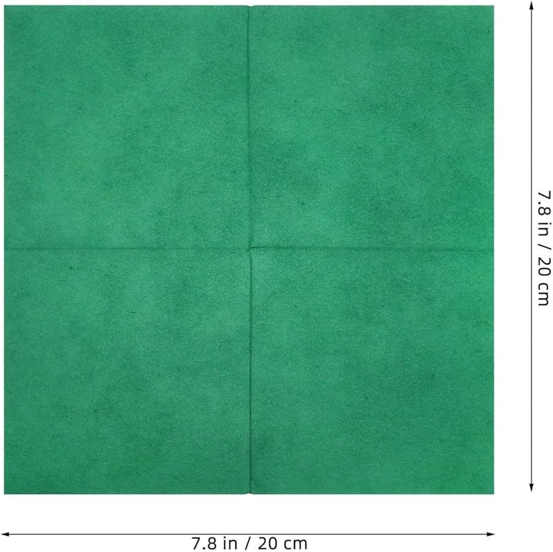 Dark Green Disposable Cocktail Napkins Premium Absorbent Paper for Weddings Parties - Image 3