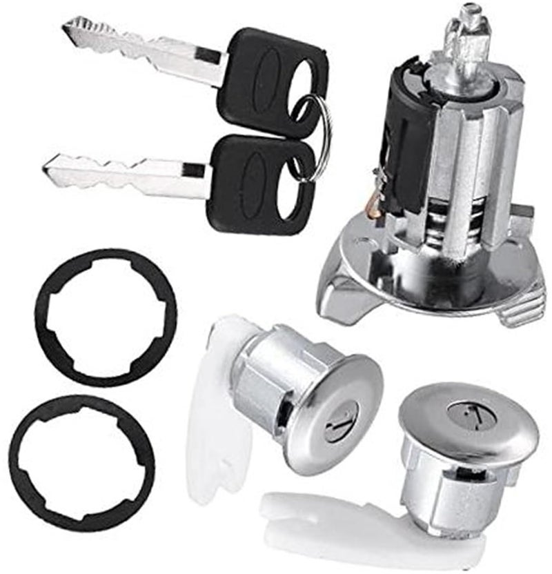 Yurefax Ignition Switch Lock Cylinder with Keys - Image 1