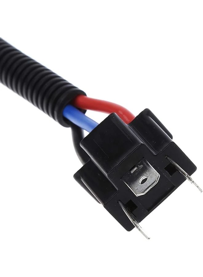 H4 Male Female Ceramic Wiring Harness Connector Plug And Play For Headlights - Image 4