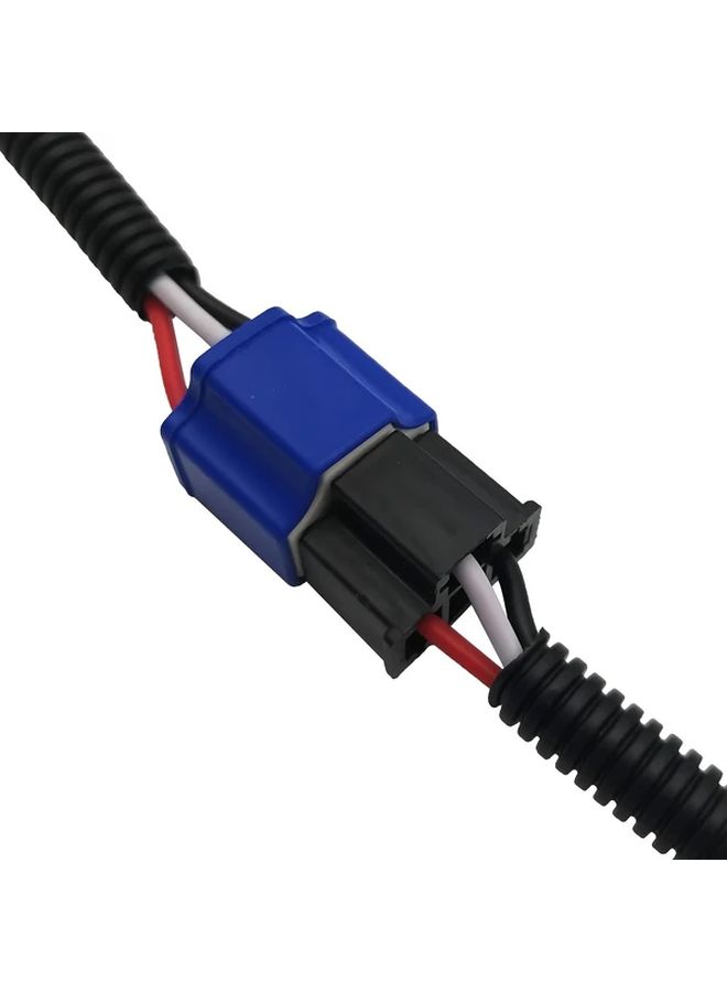 H4 Male Female Ceramic Wiring Harness Connector Plug And Play For Headlights - Image 3