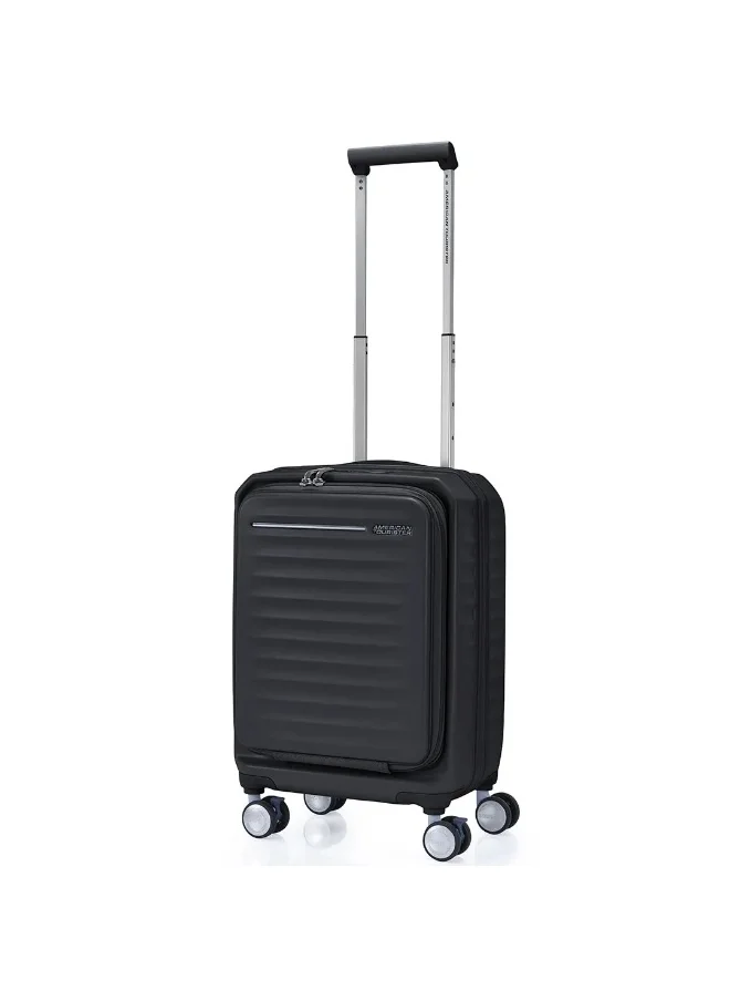 امريكان توريستر American Tourister Frontec Spinner 54 cm - Black - 3 Years Global Warranty