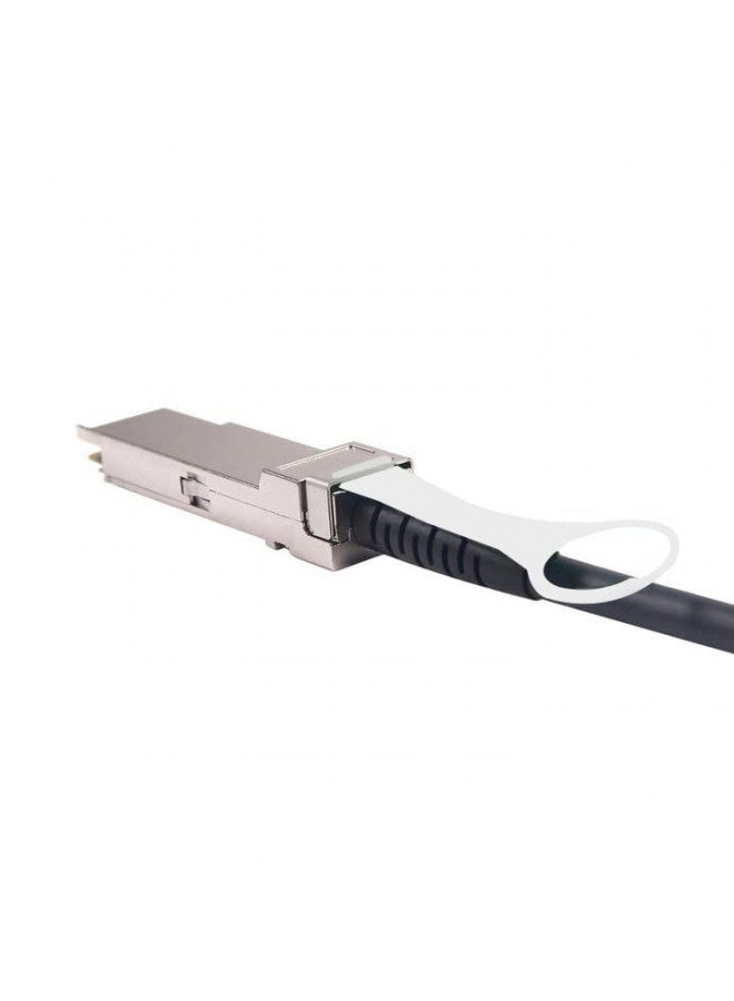 10Gtek 40G QSFP+ DAC Cable - 40GBASE-CR4 Passive Direct Attach Copper Twinax QSFP Cable for Cisco QSFP-H40G-CU2.5M, Meraki MA-CBL-40G-2.5M, Supermicro, Mikrotik, Open Switch Devices, 2.5-Meter(8.2ft) - Image 2