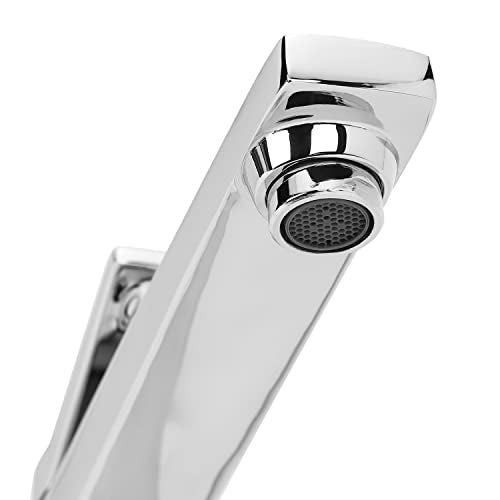 Hindware F410002CP Edge Pillar Tap - Tall | Long Spout | Cold Only | Wash Basin Tap | Brass with Premium Chrome Finish - Image 5