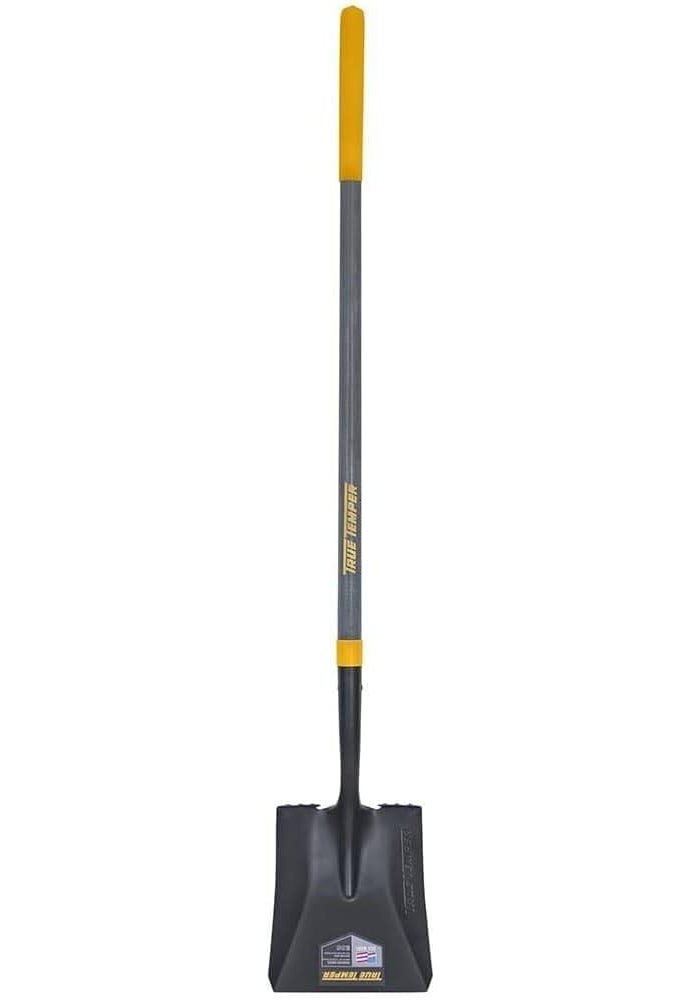 True Temper 2585700 Square Point Transfer Shovel, Black - Image 1
