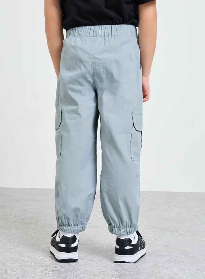 Styli Boys Graffiti Print Cargo Joggers - Image 3