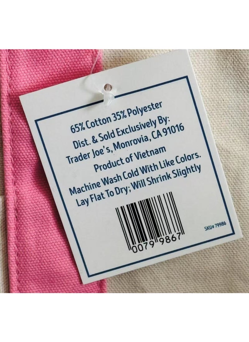 Trader Joe's Trader Joe's Mini Tote Bag Pastel 2025  - Image 2