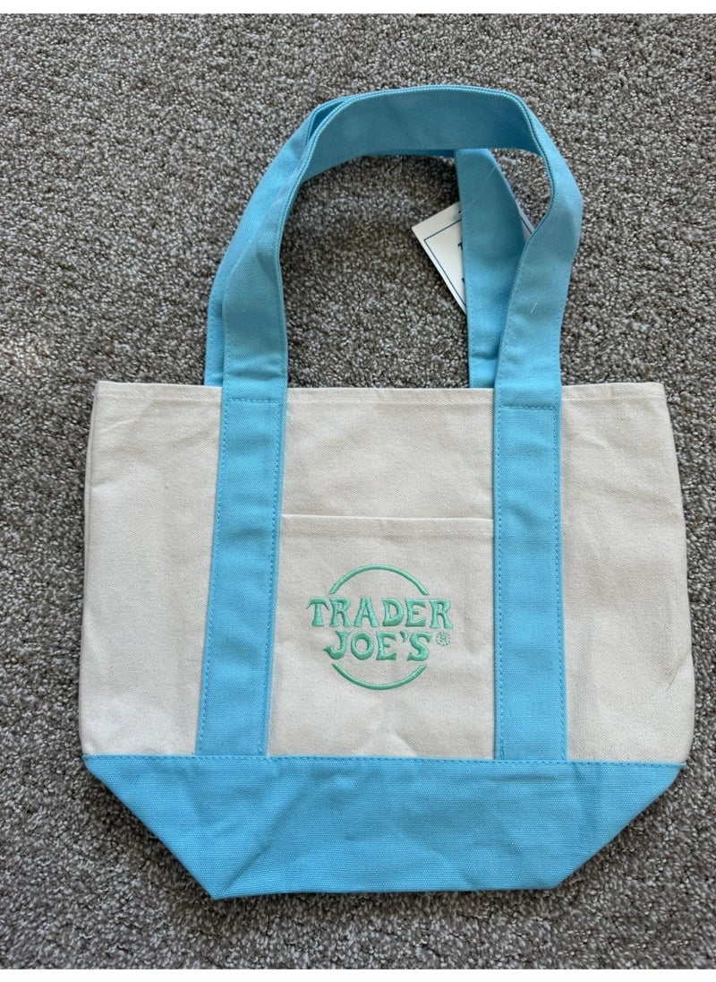 Trader Joe's Trader Joe's Mini Tote Bag Pastel 2025  - Image 3