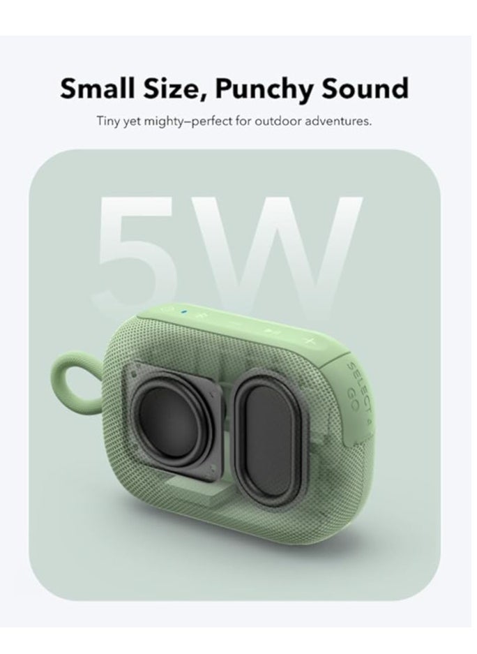 Soundcore - soundcore Select 4 Go Ultra Portable Bluetooth Speaker by Anker, 20H Playtime, IP67 Waterproof and Dustproof, Floatable, Customisable Pro EQ, Wireless Stereo Pairing, Ideal for Home, Outdoors, Hiking - Image 1