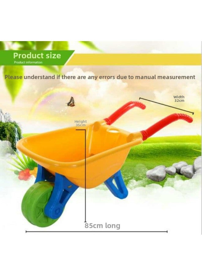 Children's Beach Car Dipping Bucket Two-wheeled Plastic Trolley Kindergarten Outdoor Sand Toy Large Engineering Vehicle-Color:Two Rounds Of 50 Starting Batch Without Postage - Image 5