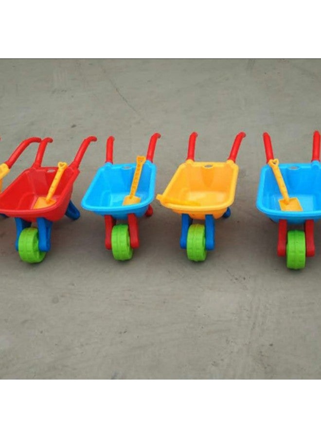 Children's Beach Car Dipping Bucket Two-wheeled Plastic Trolley Kindergarten Outdoor Sand Toy Large Engineering Vehicle-Color:Two Rounds Of 50 Starting Batch Without Postage - Image 2