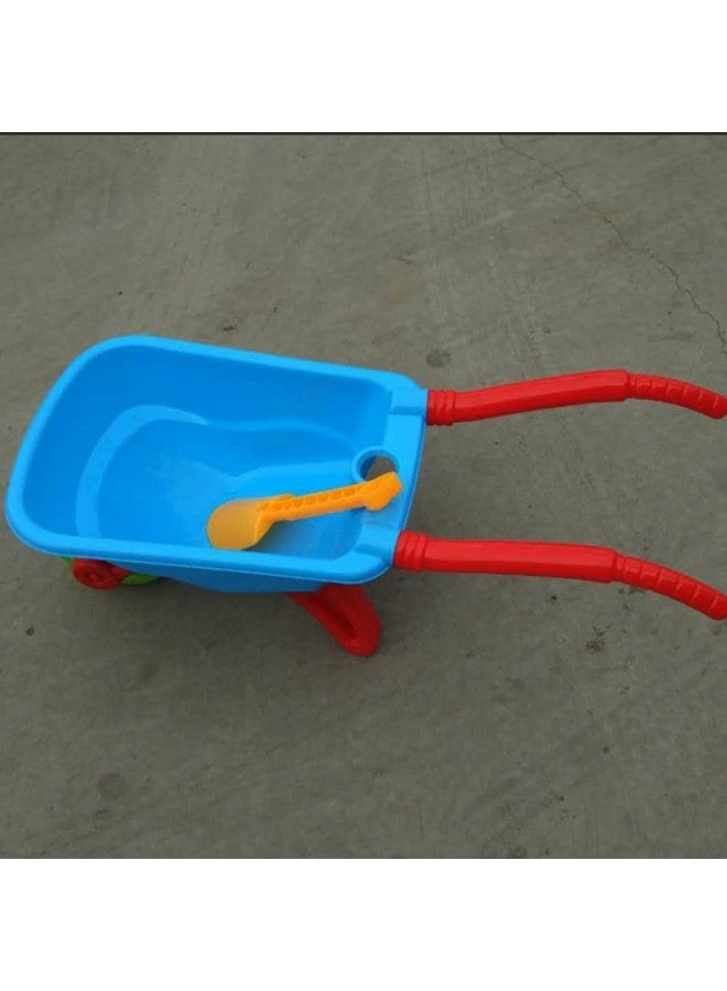 Children's Beach Car Dipping Bucket Two-wheeled Plastic Trolley Kindergarten Outdoor Sand Toy Large Engineering Vehicle-Color:Two Rounds Of 50 Starting Batch Without Postage - Image 4