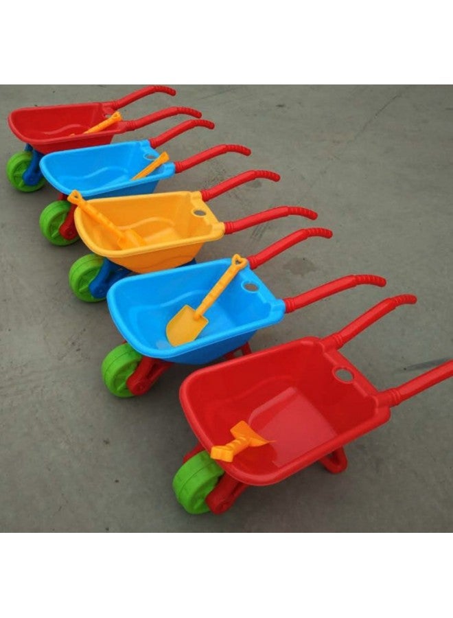 Children's Beach Car Dipping Bucket Two-wheeled Plastic Trolley Kindergarten Outdoor Sand Toy Large Engineering Vehicle-Color:Two Rounds Of 50 Starting Batch Without Postage - Image 1