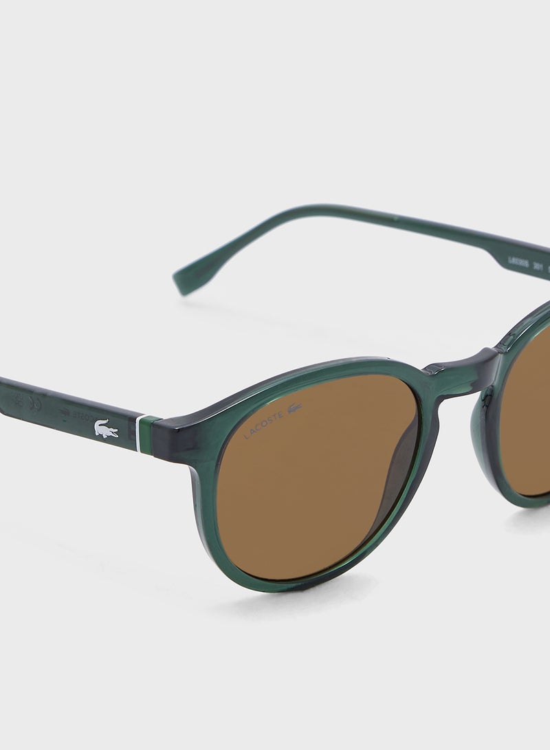 لاكوست نظارات شمسية دائرية - Image 4