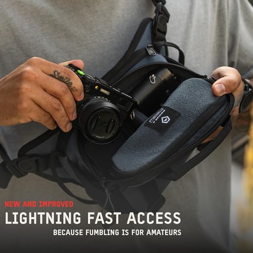 WANDRD All New ROGUE Sling V2: Weather-Resistant Everyday Carry Bag with Lightning Fast Access, Customizable Interior, Laptop Sleeve & Tripod Pocket – Minimalist Crossbody for Travel, EDC & Creators - Image 2